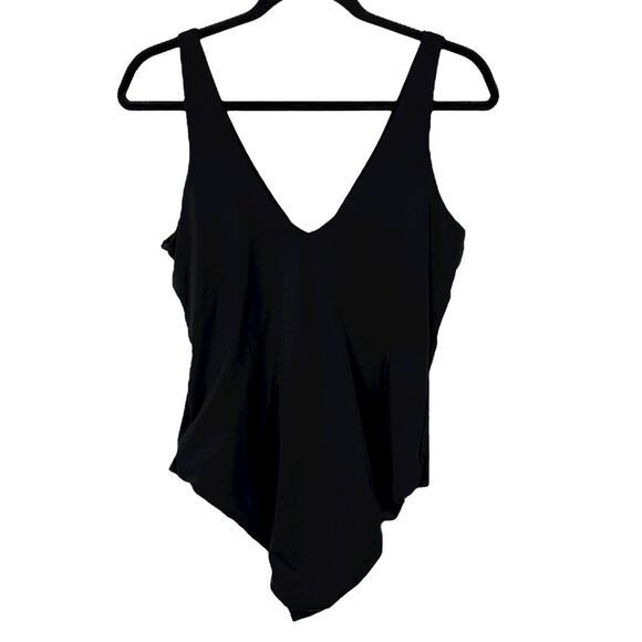 Andie The Bonita One piece swimsuit black size Large L - Picture 7 of 8
